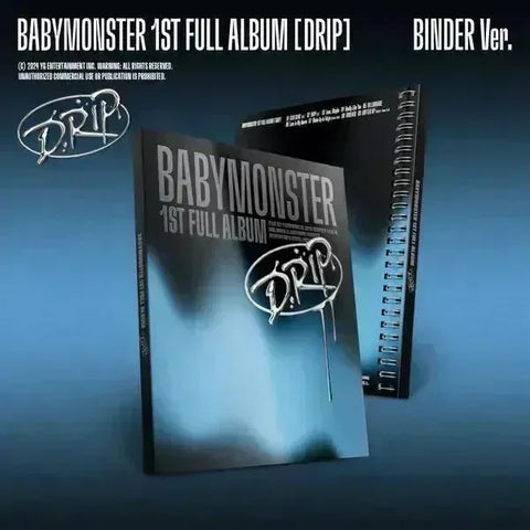 BABYMONSTER 1st FULL Album - DRIP (BINDER Ver.) - Pig Rabbit Shop Kpop store Spain