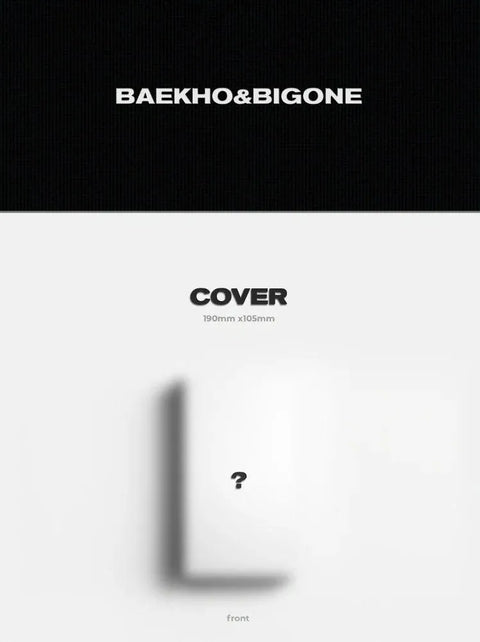 BAEKHO, BIGONE Single Album - LOVE OR DIE - Pig Rabbit Shop Kpop store Spain