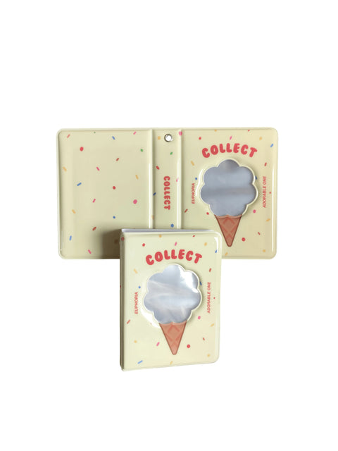 Binder Ice Cream Yellow - Pig Rabbit Shop Kpop store Spain