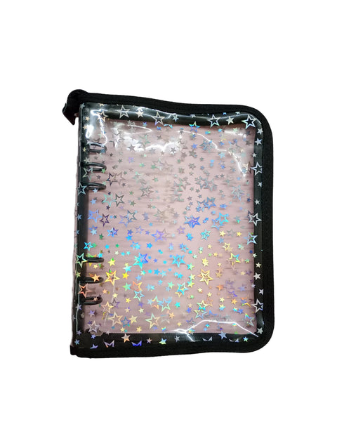 Binder Transparentes de Estrellas A6 - Pig Rabbit Shop Kpop store Spain