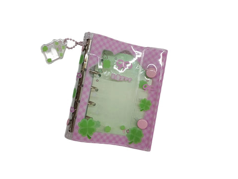 Binder Transparentes Flores - Pig Rabbit Shop Kpop store Spain