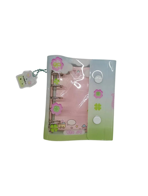 Binder Transparentes Flores - Pig Rabbit Shop Kpop store Spain