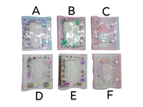Binder Transparentes - Pig Rabbit Shop Kpop store Spain