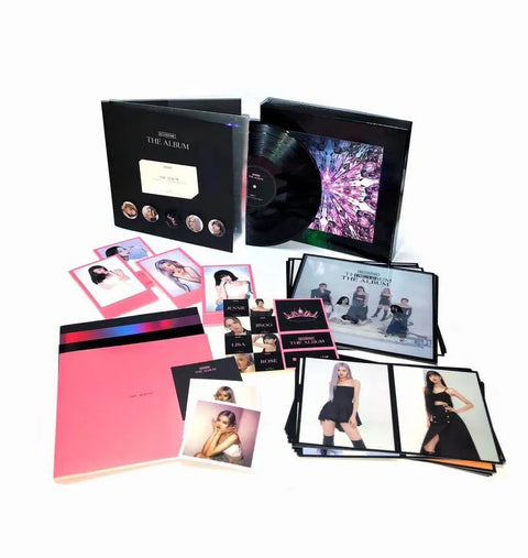 BLACKPINK 1st VINYL LP - THE ALBUM LIMITED EDITION - Pig Rabbit Shop Kpop store Spain