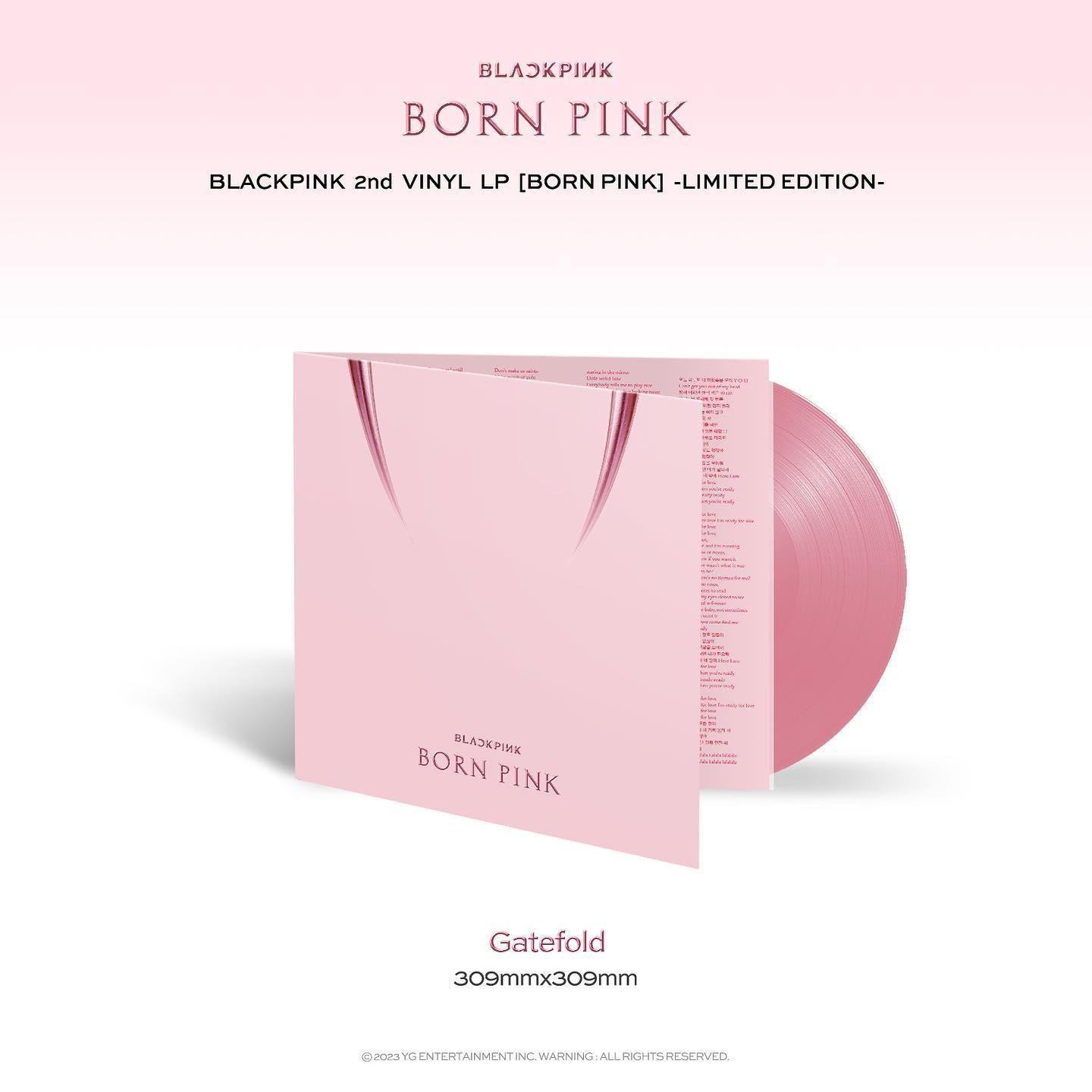 BLACKPINK 2nd VINYL LP - BORN PINK [LIMITED EDITION] – Pig Rabbit Shop