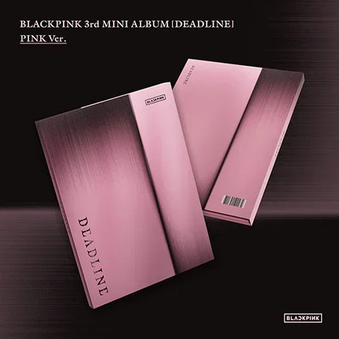 (BLACKPINK) - 3rd Mini Album - DEADLINE (STANDARD VER.) BLACKPINK — vista trasera / contenido