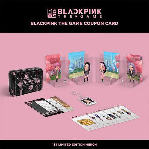 BLACKPINK THE GAME COUPON CARD - Pig Rabbit Shop Kpop store Spain