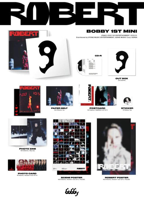 BOBBY 1ST MINI - ROBERT - Pig Rabbit Shop Kpop store Spain