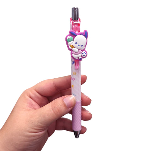 BOLIGRAFO POCHACCO ROSA SANRIO (Tinta color rosa) - Pig Rabbit Shop Kpop store Spain