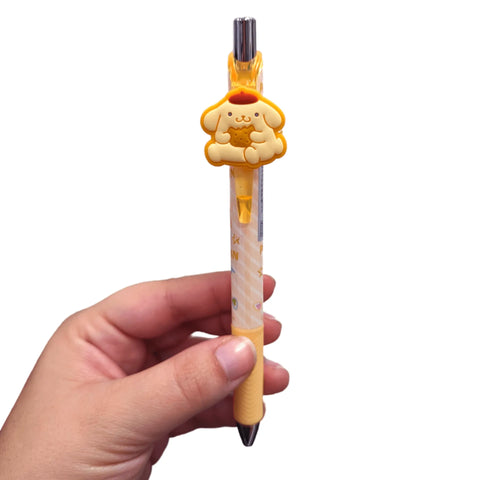 BOLIGRAFO POMPOMPURIN SANRIO (Tinta color naranja) - Pig Rabbit Shop Kpop store Spain