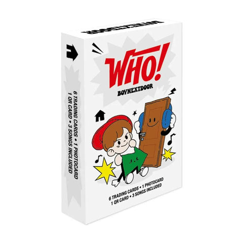 BOYNEXTDOOR 1st Single - WHO! (Weverse Albums ver.) - Pig Rabbit Shop Kpop store Spain