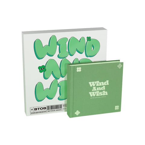 BTOB 12th Mini Album - WIND AND WISH - Pig Rabbit Shop Kpop store Spain