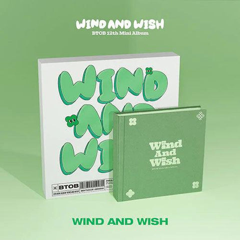 BTOB 12th Mini Album - WIND AND WISH - Pig Rabbit Shop Kpop store Spain