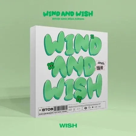 BTOB 12th Mini Album - WIND AND WISH - Pig Rabbit Shop Kpop store Spain