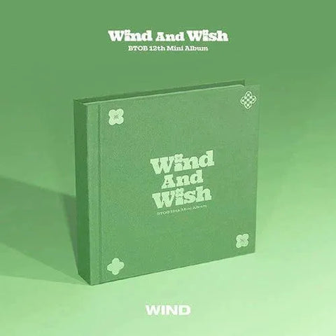 BTOB 12th Mini Album - WIND AND WISH - Pig Rabbit Shop Kpop store Spain