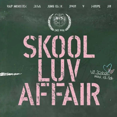 BTS Mini Album Vol. 2 - Skool Luv Affair - Pig Rabbit Shop Kpop store Spain