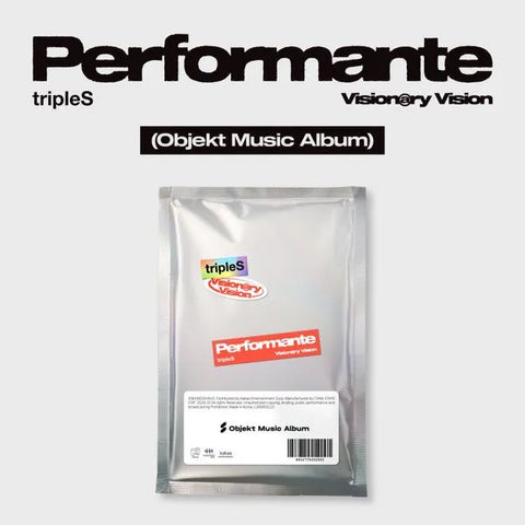 tripleS Album - Visionary Vision Performante (Objekt Music Album)