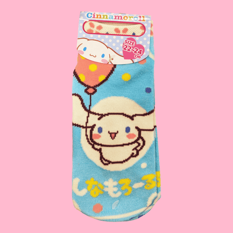 Calcetines SANRIO Cinnamonroll globo SIZE 22-24cm - Pig Rabbit Shop Kpop store Spain