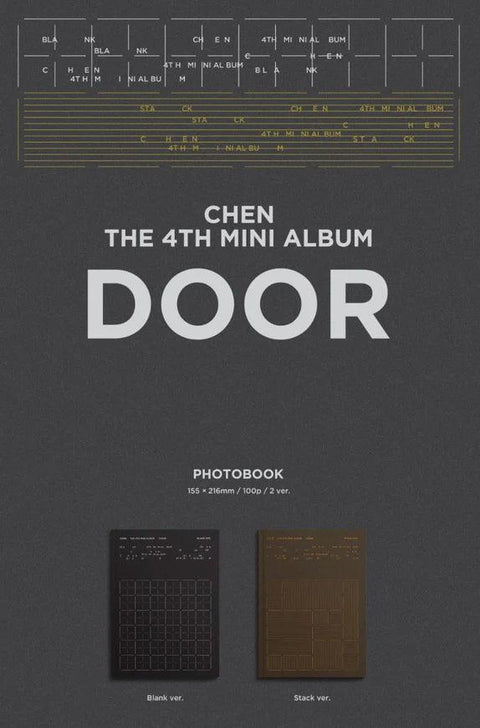 CHEN The 4th Mini Album - DOOR - Pig Rabbit Shop Kpop store Spain