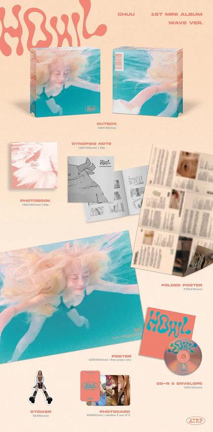 CHUU 1st mini album - HOWL - Pig Rabbit Shop Kpop store Spain