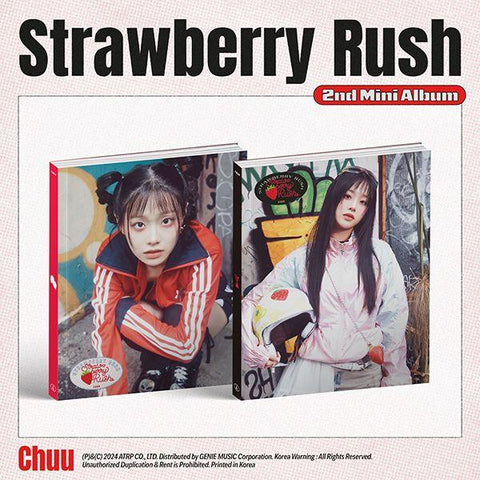 CHUU 2nd Mini Album - Strawberry Rush - Pig Rabbit Shop Kpop store Spain