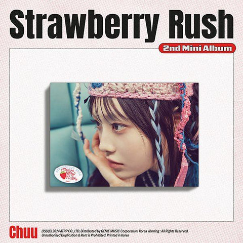 CHUU 2nd Mini Album - Strawberry Rush (STAYG ALBUM Ver.) - Pig Rabbit Shop Kpop store Spain