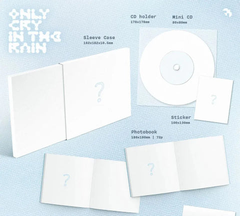 CHUU 3rd Mini Album - Only Cry In The Rain - Pig Rabbit Shop Kpop store Spain