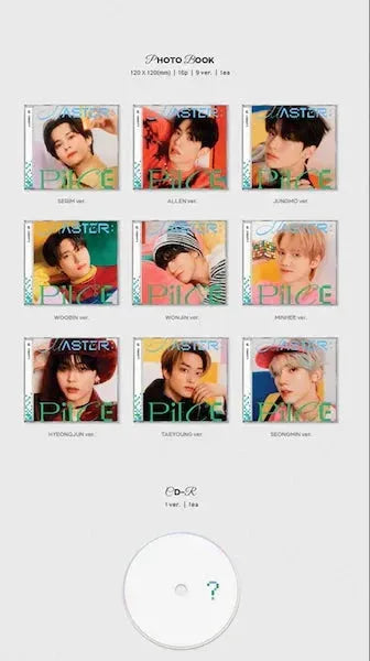 CRAVITY - MASTER PIECE (JEWEL VER. LIMITED) - Pig Rabbit Shop Kpop store Spain