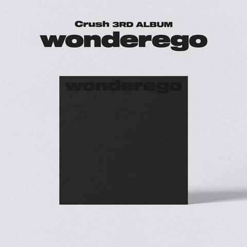 Crush 3rd Album - wonderego - Pig Rabbit Shop Kpop store Spain