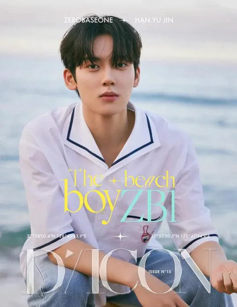 DICON VOLUME N°15 ZEROBASEONE The beach boyZB1 - Pig Rabbit Shop Kpop store Spain