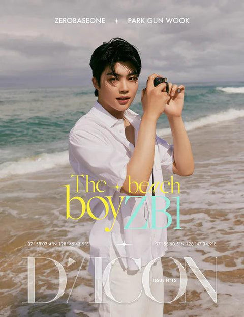 DICON VOLUME N°15 ZEROBASEONE The beach boyZB1 - Pig Rabbit Shop Kpop store Spain