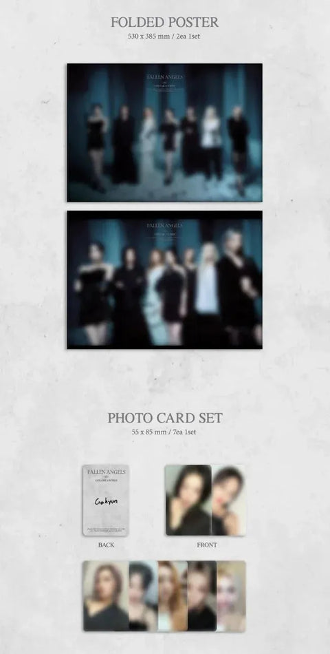 Dreamcatcher OFFICIAL PHOTOBOOK - Fallen Angels - Pig Rabbit Shop Kpop store Spain