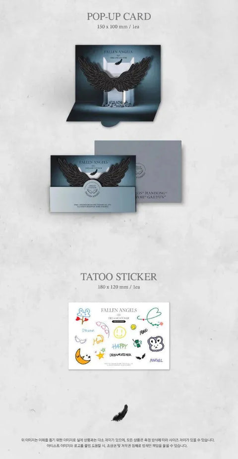 Dreamcatcher OFFICIAL PHOTOBOOK - Fallen Angels - Pig Rabbit Shop Kpop store Spain