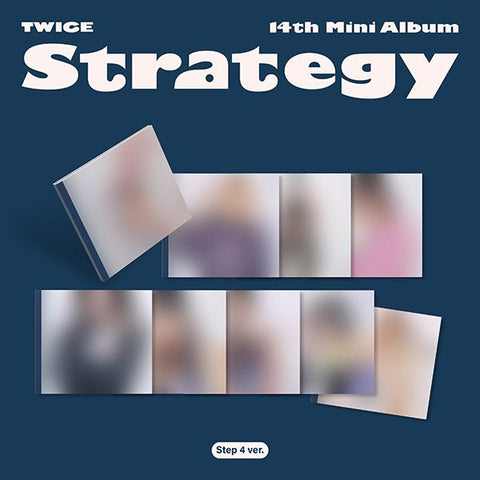 TWICE 14TH MINI ALBUM - STRATEGY (Step4 Ver.) + APPLE MUSIC GIFT (RANDOM VER.)