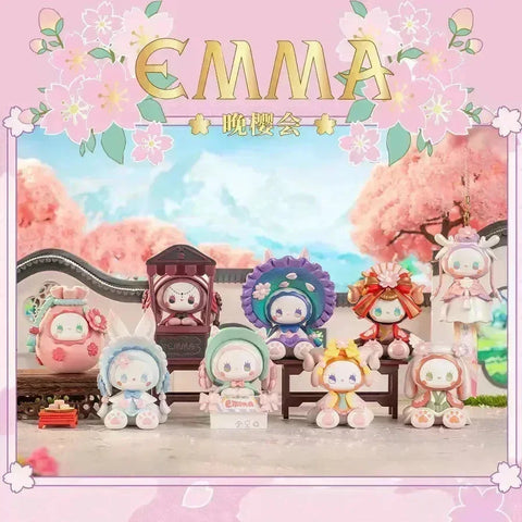 EMMA SECRET FOREST EVENING CHERRY BLOSSOM SERIES Blind Box - Pig Rabbit Shop Kpop store Spain
