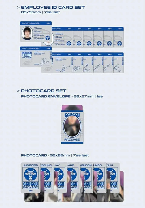 ENHYPEN - 2024 GGU GGU PACKAGE - Pig Rabbit Shop Kpop store Spain