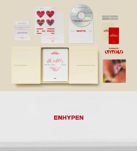 ENHYPEN 2nd Album - ROMANCE : UNTOLD - Pig Rabbit Shop Kpop store Spain