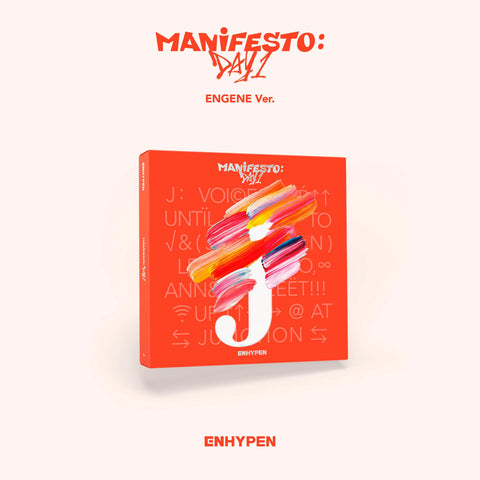 ENHYPEN - MANIFESTO : DAY 1 (ENGENE ver.) - Pig Rabbit Shop Kpop store Spain