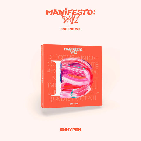ENHYPEN - MANIFESTO : DAY 1 (ENGENE ver.) - Pig Rabbit Shop Kpop store Spain