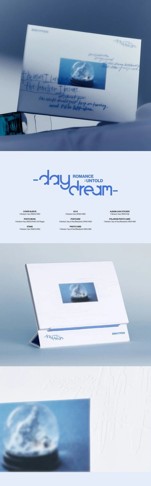 ENHYPEN 2nd Album Repackage - ROMANCE : UNTOLD -daydream -(JAPAN EDITION) +APPLEMUSIC PHOTOCARD