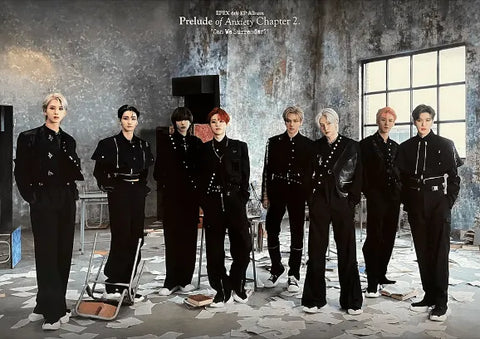 EPEX 6TH EP [ PRELUDE OF ANXIETY CHAPTER 2. : CAN WE SURRENDER?] (GOLDEN SHOT VER.) POSTER - Pig Rabbit Shop Kpop store Spain