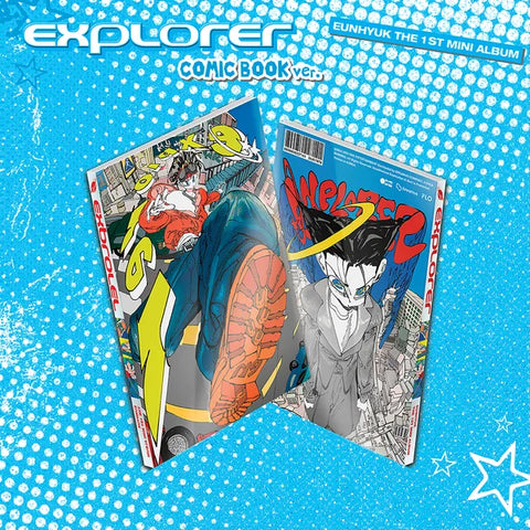 EUNHYUK 1st Mini Album - EXPLORER (Comic Book Ver.) - Pig Rabbit Shop Kpop store Spain
