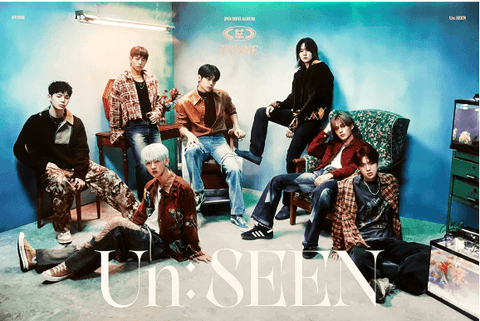 EVNNE 2ND MINI ALBUM [ UN:SEEN ] (VULNERABLE VER.) POSTER - Pig Rabbit Shop Kpop store Spain