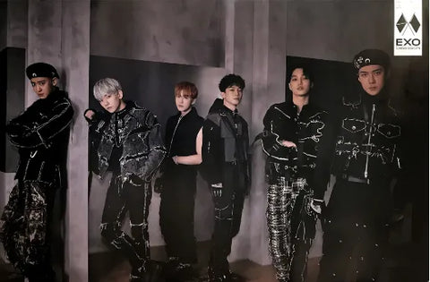 EXO 6TH ALBUM [ OBSESSION ] (OBSESSION - GROUP VER.) POSTER - Pig Rabbit Shop Kpop store Spain