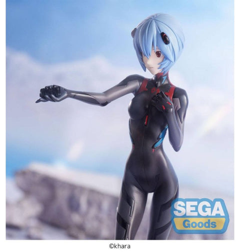 Figura de Rei Ayanami Evangelion: 3.0+1.0 Thrice Upon a Time Estatua PVC SPM (Tentative Name) Hand Over - Sega