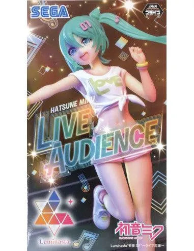Figura Hatsune Miku Cheering. Live Audience. SEGA - Pig Rabbit Shop Kpop store Spain