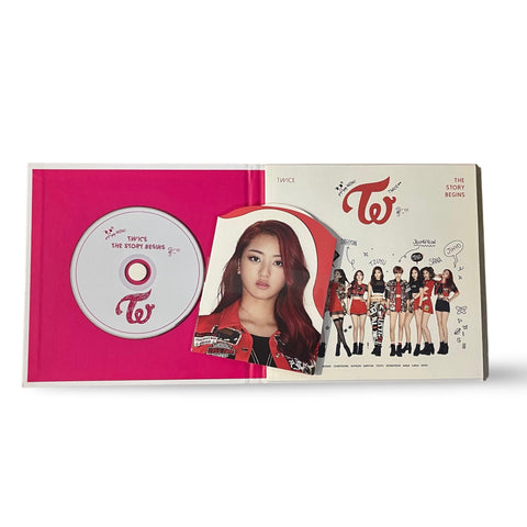 [FIRMADO]TWICE-THE STORY BEGINS - Pig Rabbit Shop Kpop store Spain