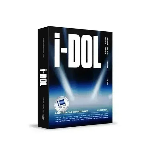 (G)I-DLE WORLD TOUR - 'iDOL' IN SEOUL DVD - Pig Rabbit Shop Kpop store Spain