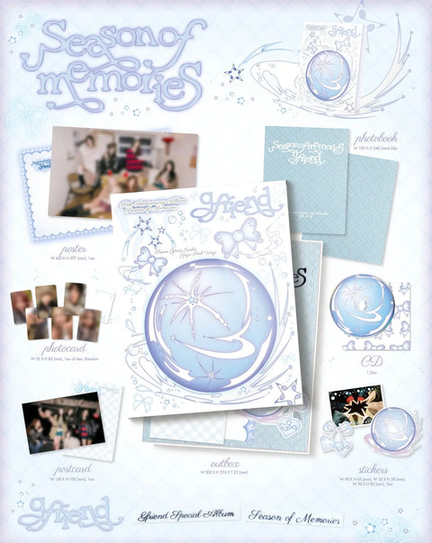 GFRIEND Special Album - Season of Memories - Pig Rabbit Shop Kpop store Spain