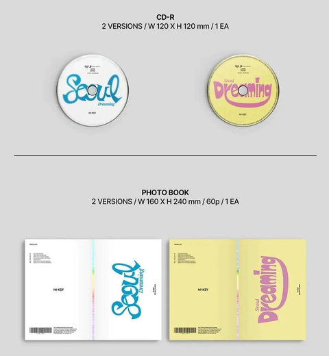 H1-KEY 2nd Mini Album - Seoul Dreaming - Pig Rabbit Shop Kpop store Spain